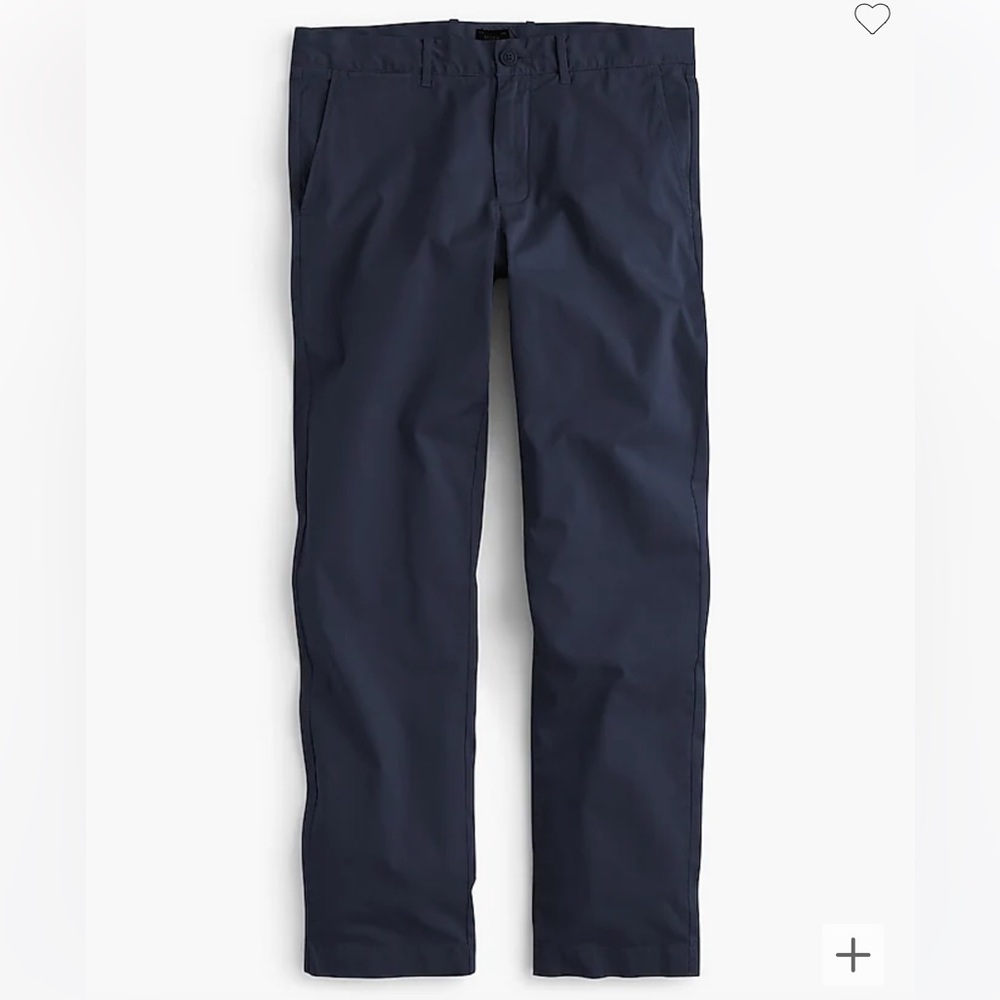 J Crew Mens 770 Straight Fit Lightweight Garment Dyed Stretch Chino Pant, NWT